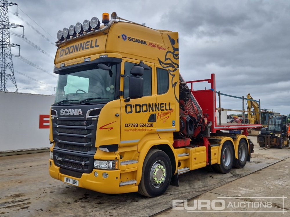 2017 Scania R580 V8 - Тягач: фото 1 2017 Scania R580 V8 - Тягач: фото 1
