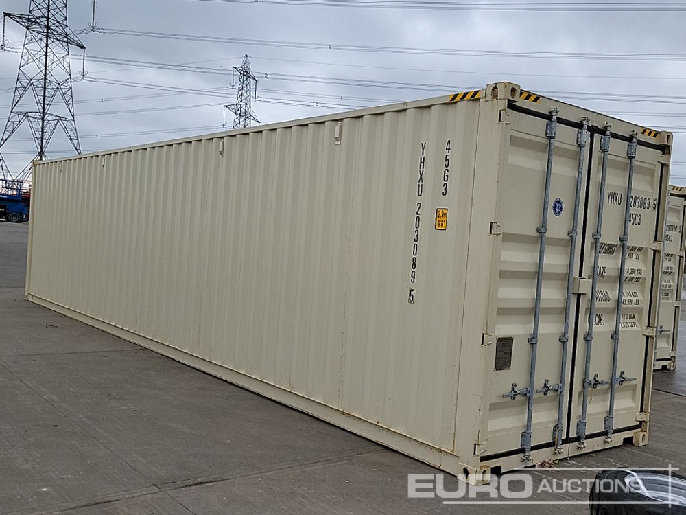 Морський контейнер Unused 2025 40' x 8' HQ Container, 4 Side Doors, 1 End Door (Cannot Be Reconsigned): фото 8