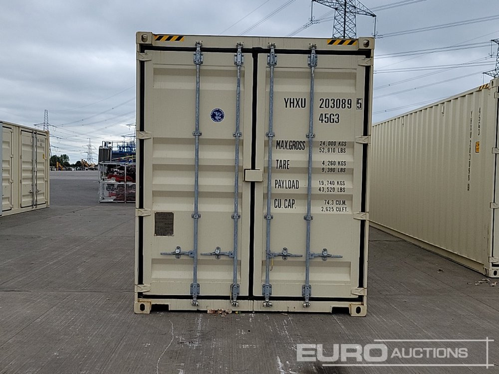 Морський контейнер Unused 2025 40' x 8' HQ Container, 4 Side Doors, 1 End Door (Cannot Be Reconsigned): фото 9