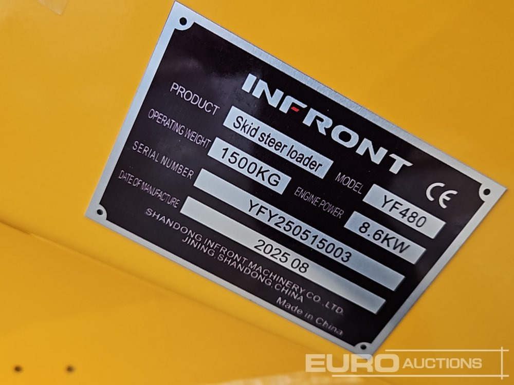 Unused 2025 Infront YF480 - Міні-навантажувач: фото 1 Unused 2025 Infront YF480 - Міні-навантажувач: фото 1