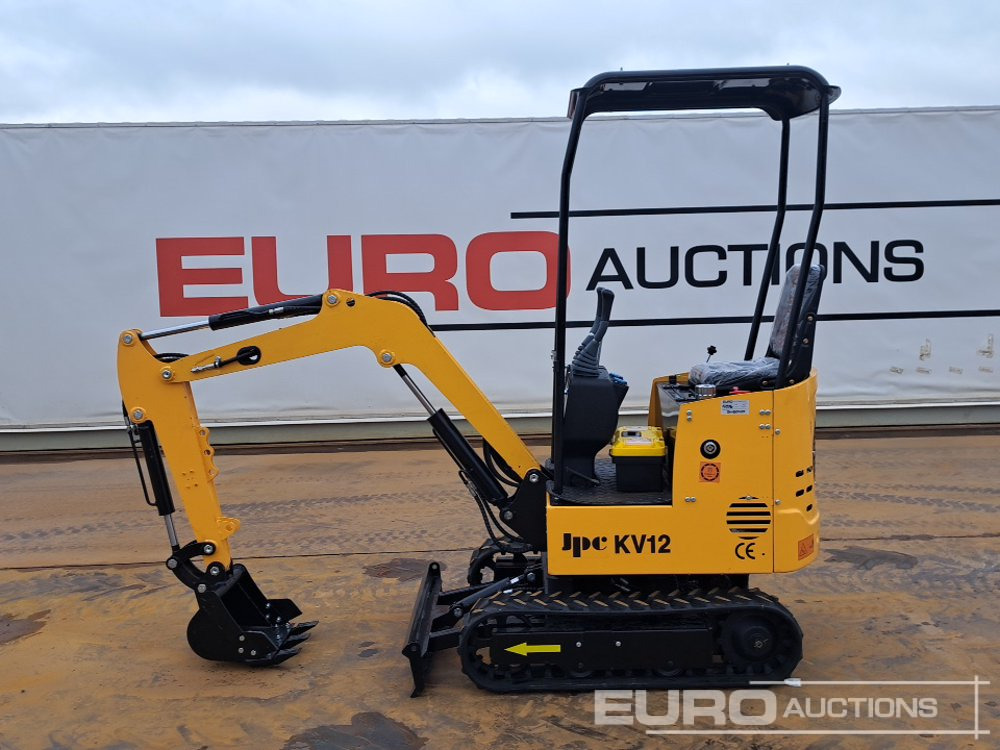 Unused 2025 JPC KV12 - Міні-екскаватор: фото 2 Unused 2025 JPC KV12 - Міні-екскаватор: фото 2