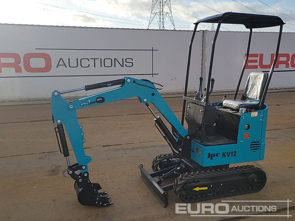 Unused 2025 JPC KV12 - Міні-екскаватор: фото 1 Unused 2025 JPC KV12 - Міні-екскаватор: фото 1