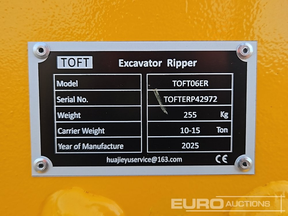 Новий Ківш Unused 2025 Toft 06ER: фото 14