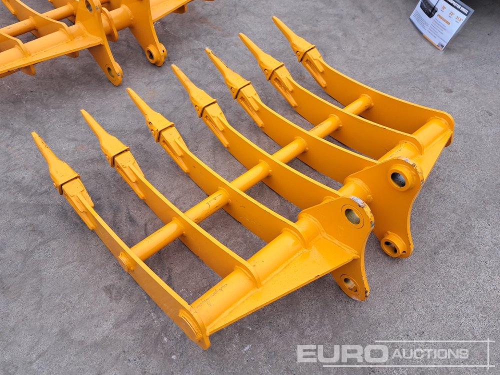 Unused 44" Rake 45mm Pin to suit 4-6 Ton Excavator - Ківш: фото 2 Unused 44" Rake 45mm Pin to suit 4-6 Ton Excavator - Ківш: фото 2