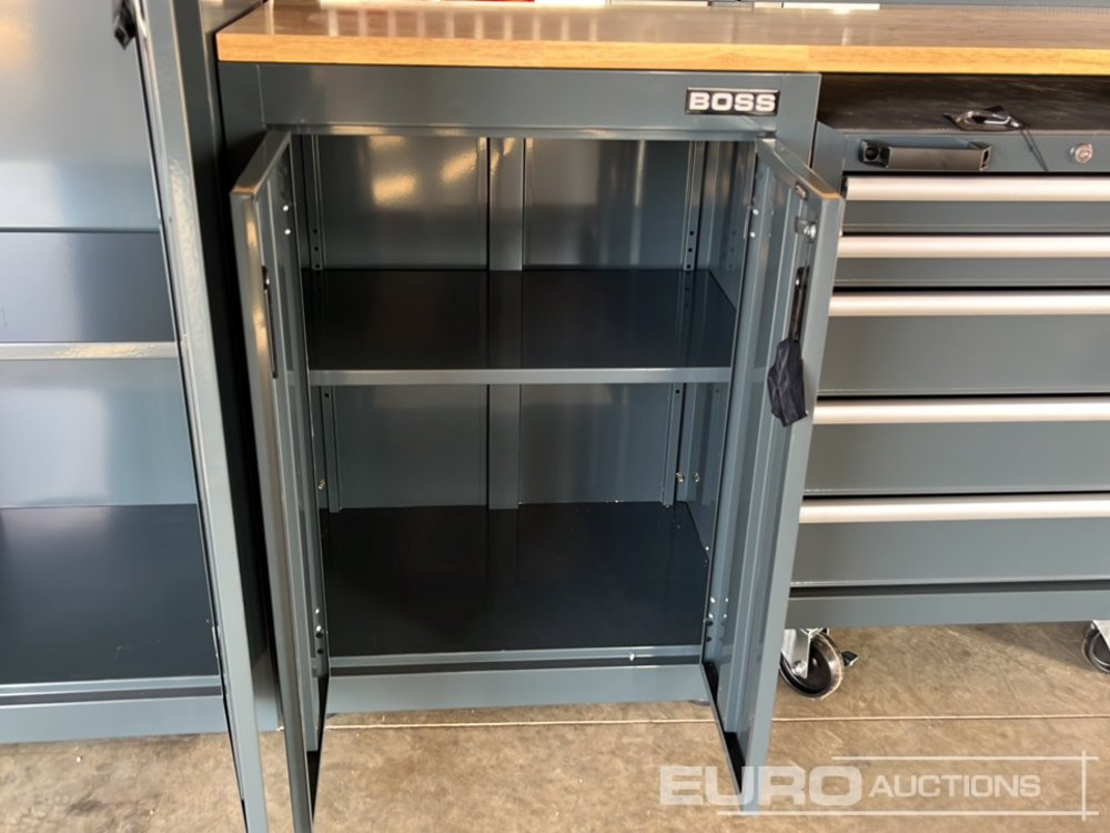 Обладнання для гаражів/ Майстерень Unused Boss 2.6m 9 Drawer, 5 Cabinet Tool Station (3 boxes): фото 9