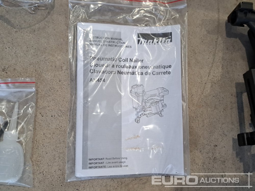 Будівельне обладнання Unused Makita AN454 Prenumatic Nailer (Body Only): фото 7 Будівельне обладнання Unused Makita AN454 Prenumatic Nailer (Body Only): фото 7