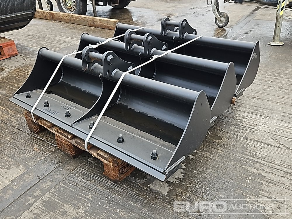 Unused Miller 36", 36", 36" Ditching Bucket 35mm Pin to suit Mini Excavator - Ківш: фото 1 Unused Miller 36", 36", 36" Ditching Bucket 35mm Pin to suit Mini Excavator - Ківш: фото 1