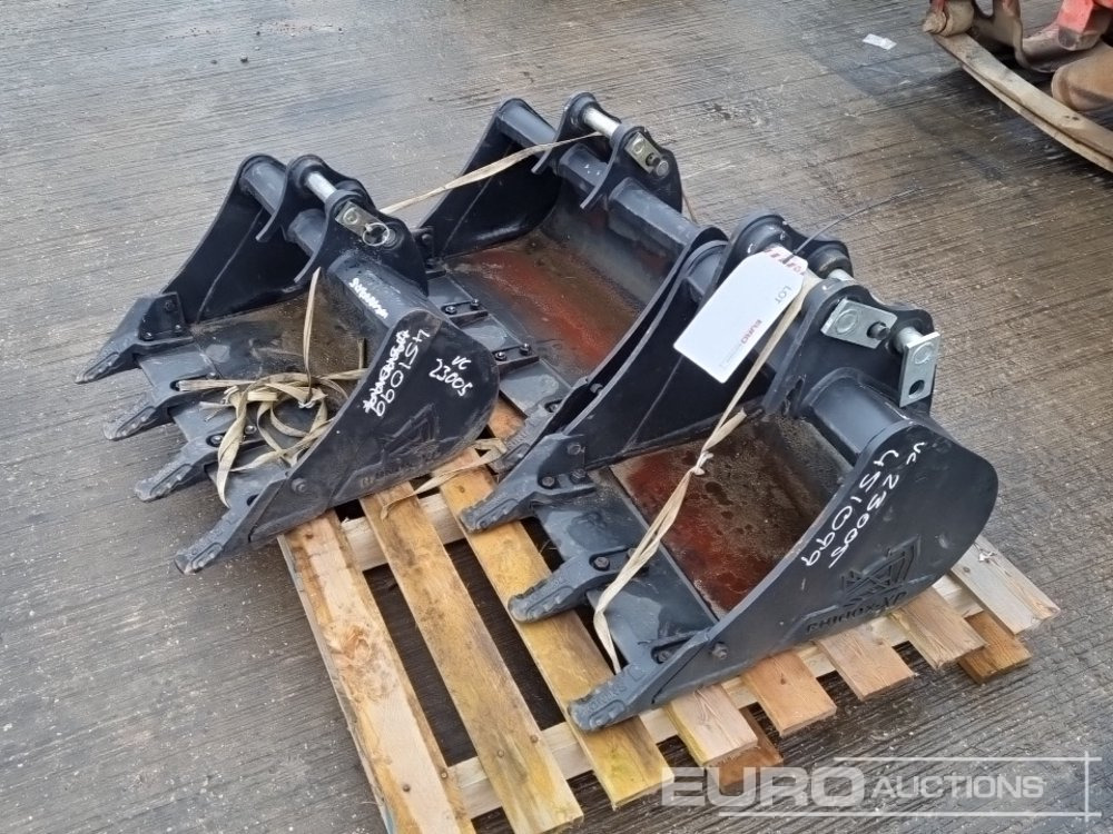 Unused Rhinox 24", 24", 18" Digging Bucket 25-35mm Pin to suit Mini Excavator - Ківш: фото 1 Unused Rhinox 24", 24", 18" Digging Bucket 25-35mm Pin to suit Mini Excavator - Ківш: фото 1