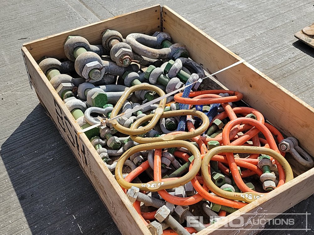 Вантажно-розвантажувальна техніка Selection of Various Size Lifting Shackles (1 Pallet of): фото 10