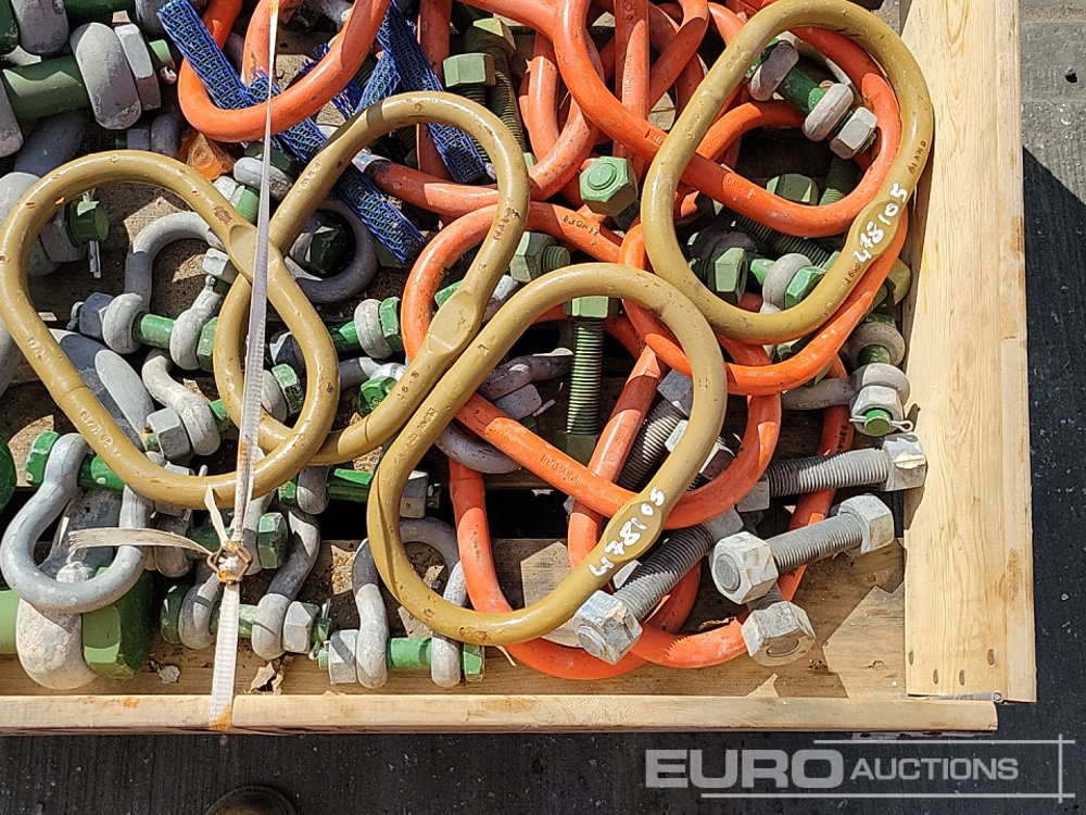 Вантажно-розвантажувальна техніка Selection of Various Size Lifting Shackles (1 Pallet of): фото 9