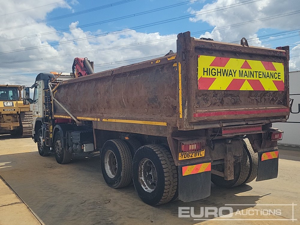 Volvo FM370 - Самоскид вантажівка, Вантажівка з маніпулятором: фото 3 Volvo FM370 - Самоскид вантажівка, Вантажівка з маніпулятором: фото 3