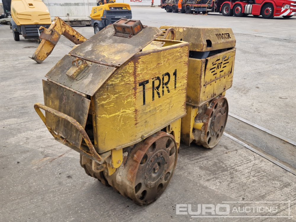 Wacker Remote Controlled Double Drum Vibrating Padfoot Trench Roller (Spares) - Асфальтоукладальна машина: фото 5 Wacker Remote Controlled Double Drum Vibrating Padfoot Trench Roller (Spares) - Асфальтоукладальна машина: фото 5