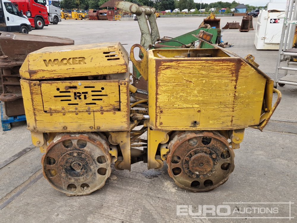 Wacker Remote Controlled Double Drum Vibrating Padfoot Trench Roller (Spares) - Асфальтоукладальна машина: фото 2 Wacker Remote Controlled Double Drum Vibrating Padfoot Trench Roller (Spares) - Асфальтоукладальна машина: фото 2