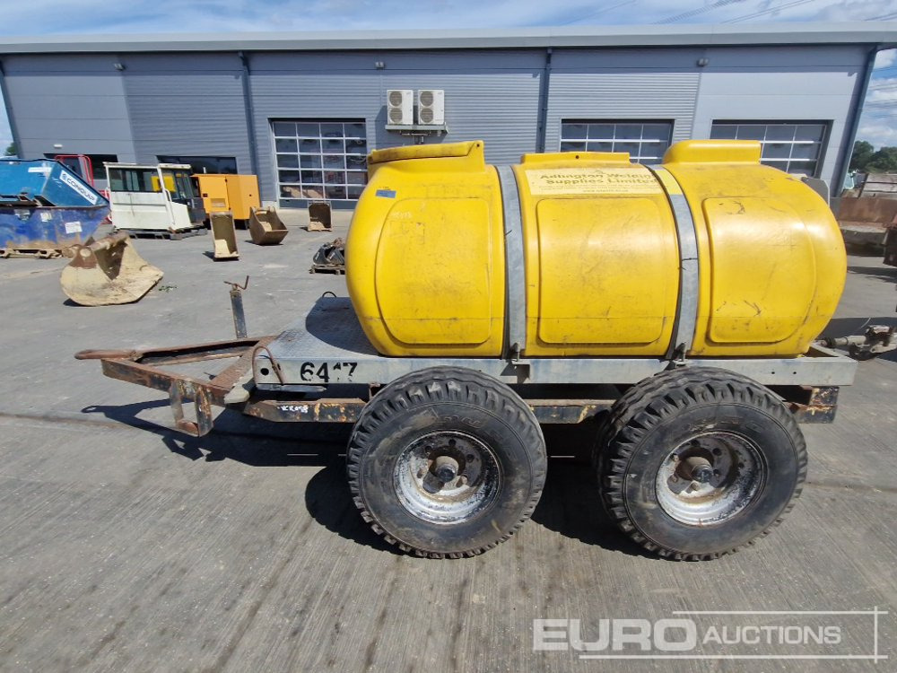 Western Twin Axle Plastic Water Bowser - Резервуар для зберігання: фото 2 Western Twin Axle Plastic Water Bowser - Резервуар для зберігання: фото 2