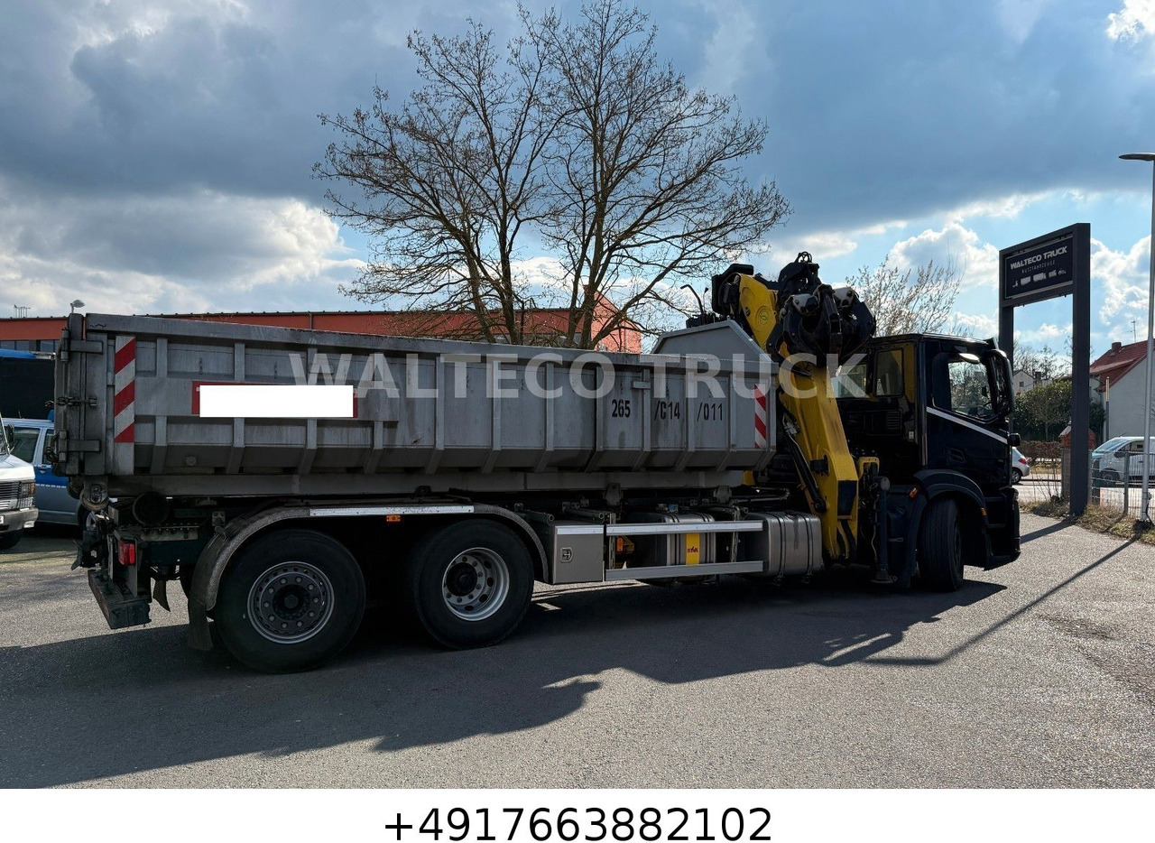 Iveco X Way 460/Abroll HYVA/KRAN TAYFUN/LENKACHSE - Гаковий мультиліфт вантажівка: фото 4 Iveco X Way 460/Abroll HYVA/KRAN TAYFUN/LENKACHSE - Гаковий мультиліфт вантажівка: фото 4