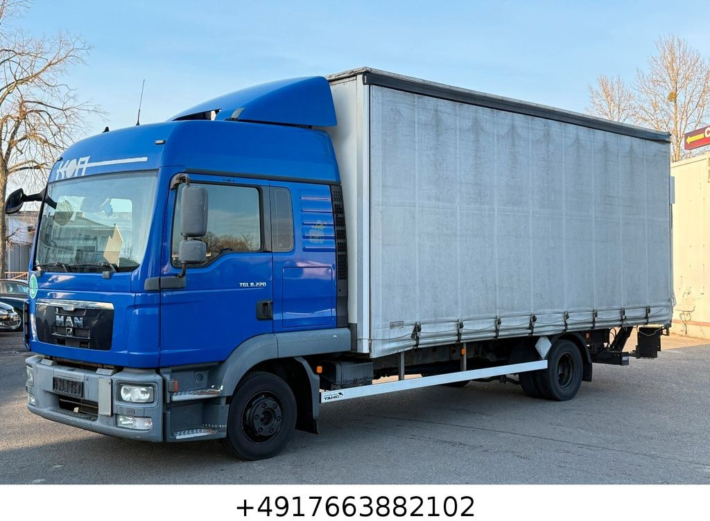 MAN TGL 8.220,NEU MOTOR/LBW/AHK/Schlafkab./6m - Тентований фургон: фото 1 MAN TGL 8.220,NEU MOTOR/LBW/AHK/Schlafkab./6m - Тентований фургон: фото 1