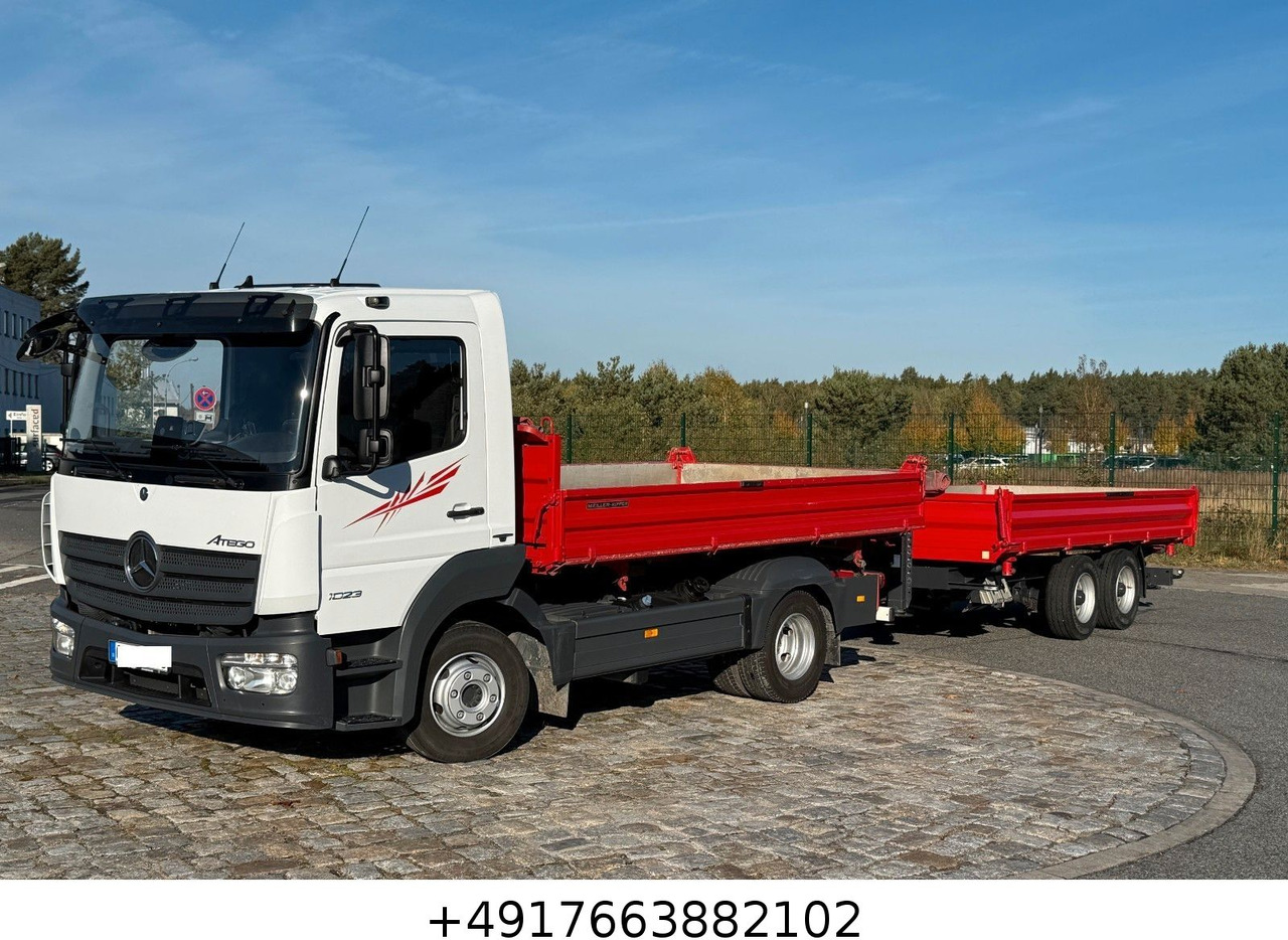Mercedes-Benz Atego 1023 + Anhänger Dreiseitenkipper - Самоскид вантажівка: фото 3 Mercedes-Benz Atego 1023 + Anhänger Dreiseitenkipper - Самоскид вантажівка: фото 3