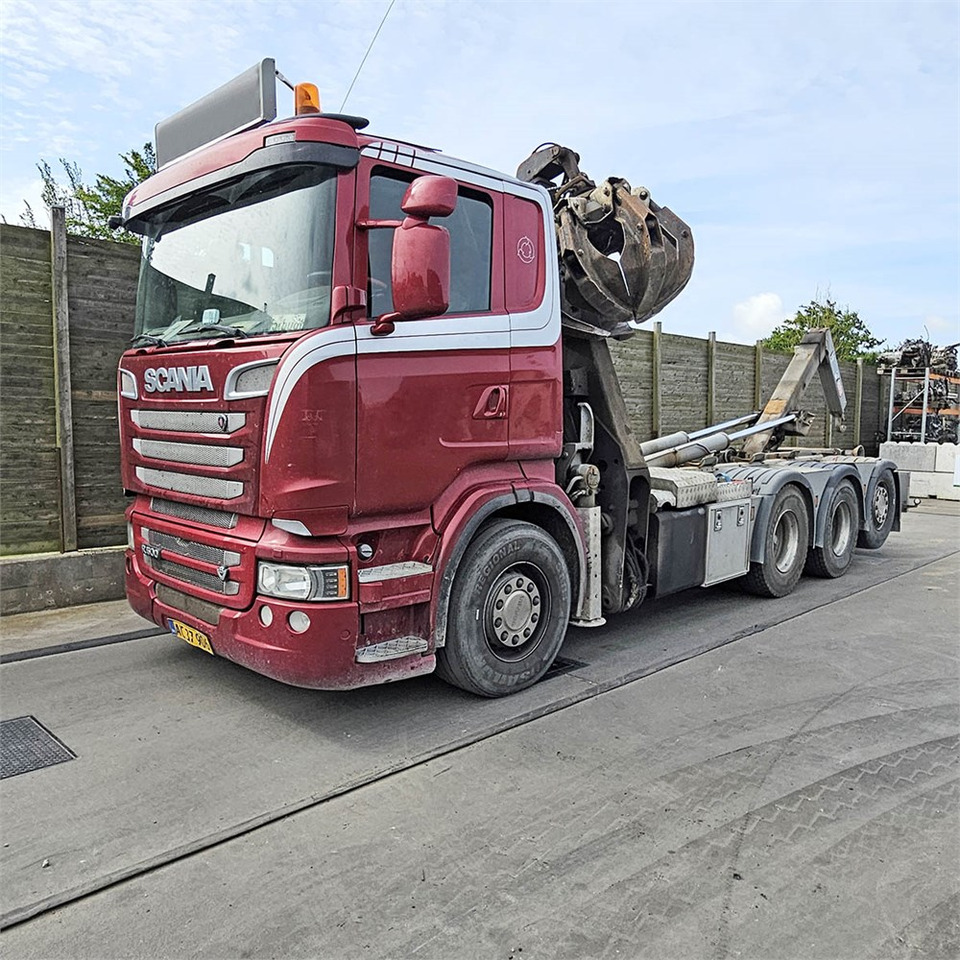 Scania R 500 - Гаковий мультиліфт вантажівка, Вантажівка з маніпулятором: фото 1 Scania R 500 - Гаковий мультиліфт вантажівка, Вантажівка з маніпулятором: фото 1