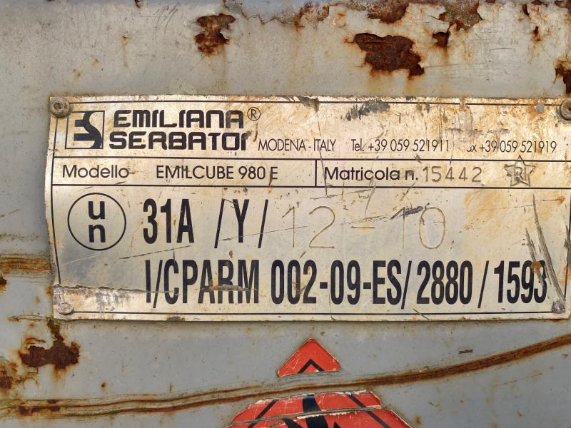 EMILIANA CUVE A CARBURANT 980 E - Будівельне обладнання: фото 5 EMILIANA CUVE A CARBURANT 980 E - Будівельне обладнання: фото 5