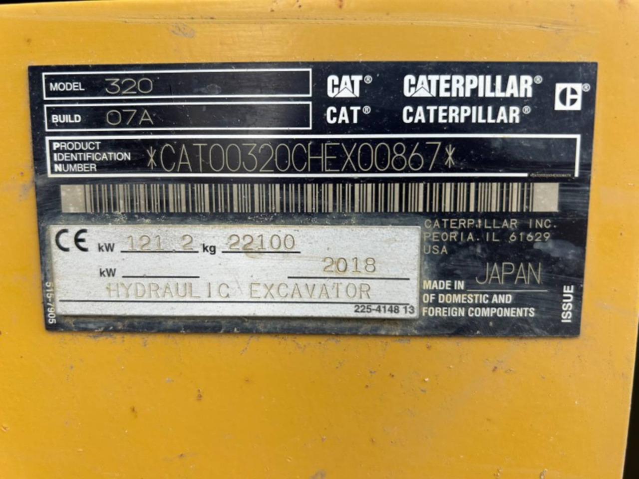 CAT 320 - Гусеничний екскаватор: фото 5 CAT 320 - Гусеничний екскаватор: фото 5