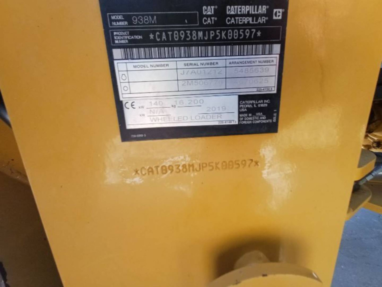 Колісний навантажувач CAT 938M: фото 6 Колісний навантажувач CAT 938M: фото 6