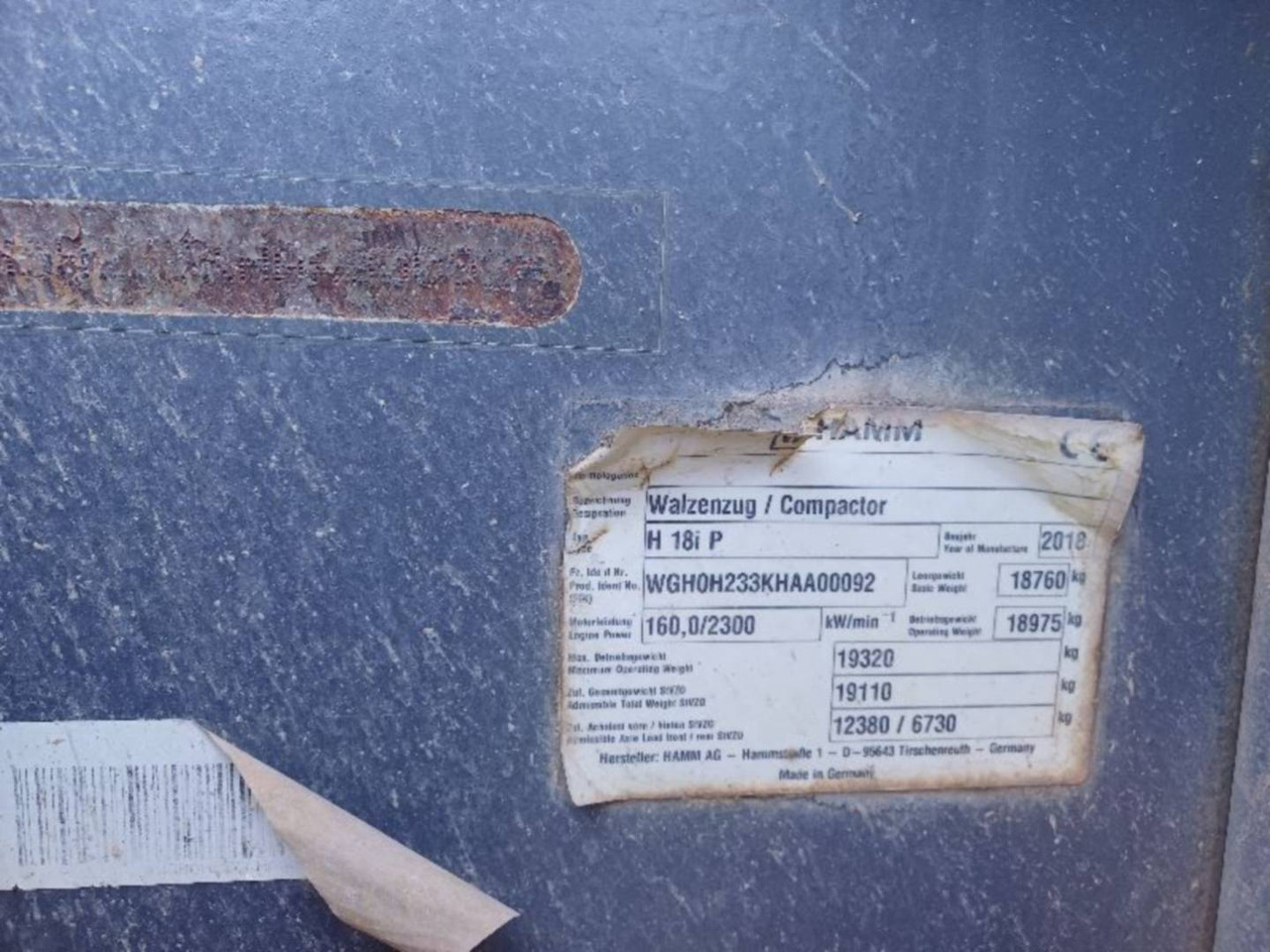 Компактор HAMM H18I: фото 10 Компактор HAMM H18I: фото 10