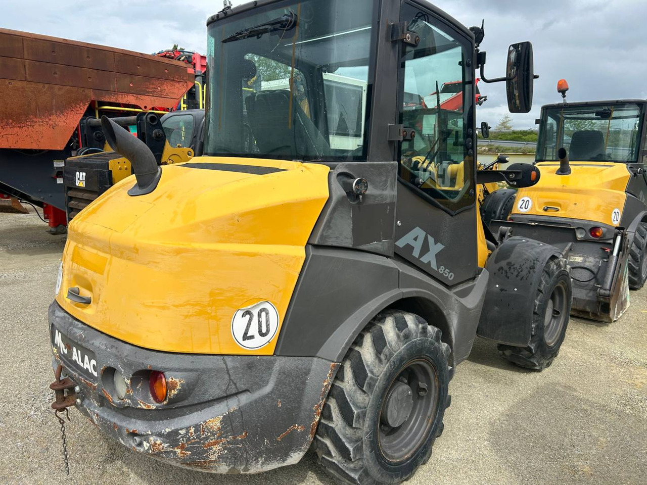 MECALAC AX850 - Колісний навантажувач: фото 4 MECALAC AX850 - Колісний навантажувач: фото 4