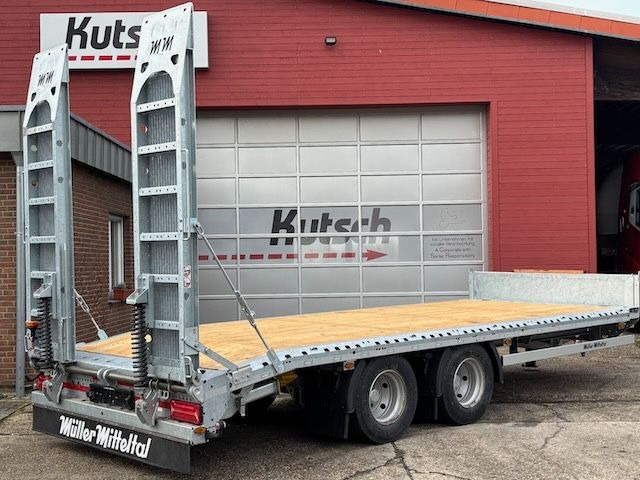Müller-Mitteltal ETÜTAR 14,4 Plateau, LED Runduml. Containerver - Низькорамна платформа причіп: фото 1 Müller-Mitteltal ETÜTAR 14,4 Plateau, LED Runduml. Containerver - Низькорамна платформа причіп: фото 1