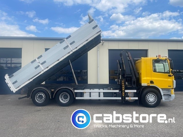 DAF CF 75.310 FAN 6x2 Euro 5 - MANUAL - Bouwjaar 2008 - Kipper - Palfinger PK 15002 Performance - Km 550.899 - Good condition! - Вантажівка з маніпулятором: фото 4 DAF CF 75.310 FAN 6x2 Euro 5 - MANUAL - Bouwjaar 2008 - Kipper - Palfinger PK 15002 Performance - Km 550.899 - Good condition! - Вантажівка з маніпулятором: фото 4