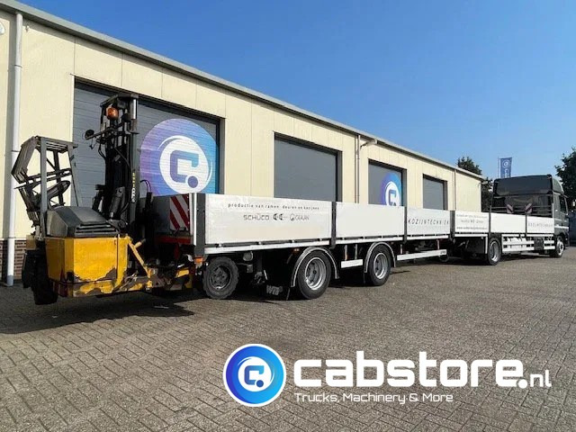 DAF CF 85 .360 4x2 Euro 5 - Open laadbak + WebTrailer open laadbak - Year 2012 - Good condition - Бортова вантажівка/ Платформа: фото 3 DAF CF 85 .360 4x2 Euro 5 - Open laadbak + WebTrailer open laadbak - Year 2012 - Good condition - Бортова вантажівка/ Платформа: фото 3