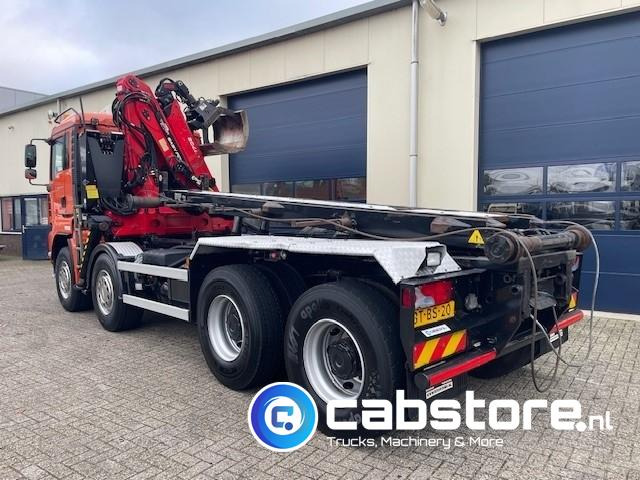 MAN TGA 41.440 8X4 BB Palfinger Epsilon Z-Kraan bouwjaar 2011 + NCH 30 Ton's Kabel-containersyteem - Handgeschakeld - Bouwjaar 2007 - Km 582.782 - Вантажівка з маніпулятором: фото 3 MAN TGA 41.440 8X4 BB Palfinger Epsilon Z-Kraan bouwjaar 2011 + NCH 30 Ton's Kabel-containersyteem - Handgeschakeld - Bouwjaar 2007 - Km 582.782 - Вантажівка з маніпулятором: фото 3