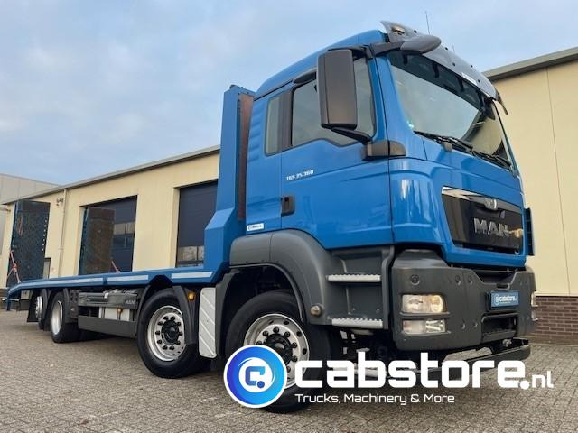 MAN TGS 35.360 8x2 Machinetransporter - Oprijwagen - Bouwjaar 2014 - Hydraulische rampen - 8x2-4 - Bickel-Tec - Good condition - Бортова вантажівка/ Платформа: фото 2 MAN TGS 35.360 8x2 Machinetransporter - Oprijwagen - Bouwjaar 2014 - Hydraulische rampen - 8x2-4 - Bickel-Tec - Good condition - Бортова вантажівка/ Платформа: фото 2