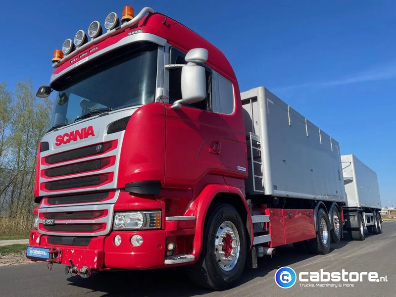 Scania LB6X2*4HNB Euro 6 - Year 2016 - RETARDER - ALUMINIUM kipper + FLOOR kipper aanhangwagen - Good Condition !! - Вантажівка цистерна: фото 1 Scania LB6X2*4HNB Euro 6 - Year 2016 - RETARDER - ALUMINIUM kipper + FLOOR kipper aanhangwagen - Good Condition !! - Вантажівка цистерна: фото 1
