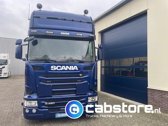 Scania R450 LB6X2MLB Euro 6 - Bouwjaar 2016 - Topline - Doorlaad-volume combi+ Wecon Middenas aanhangwagen - Good condition - Тентована вантажівка: фото 5 Scania R450 LB6X2MLB Euro 6 - Bouwjaar 2016 - Topline - Doorlaad-volume combi+ Wecon Middenas aanhangwagen - Good condition - Тентована вантажівка: фото 5