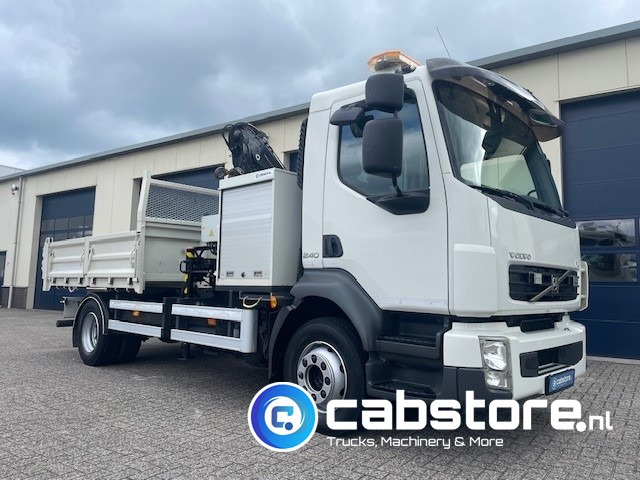 Volvo FL 240 4x2 Euro 5 - Kipper - MKG HLK 45 a2 Autolaadkraan - Bouwjaar 2012 - APK 18-10-2025 - ORIGINAL Km 35.640 !!!! - Good condition !! - Самоскид вантажівка, Вантажівка з маніпулятором: фото 4 Volvo FL 240 4x2 Euro 5 - Kipper - MKG HLK 45 a2 Autolaadkraan - Bouwjaar 2012 - APK 18-10-2025 - ORIGINAL Km 35.640 !!!! - Good condition !! - Самоскид вантажівка, Вантажівка з маніпулятором: фото 4