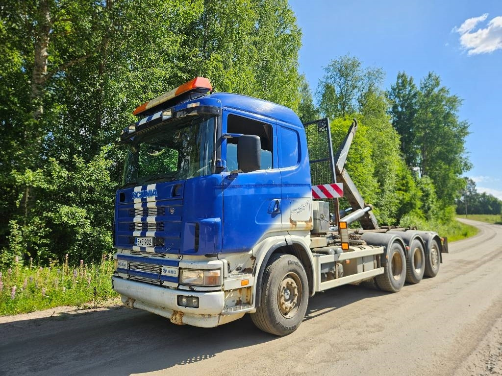 Scania 164 G 480 - Гаковий мультиліфт вантажівка: фото 1 Scania 164 G 480 - Гаковий мультиліфт вантажівка: фото 1