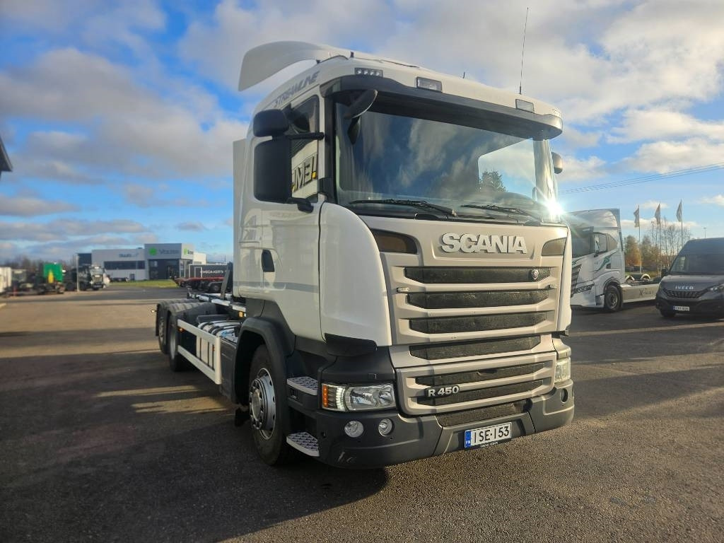 Scania R 450 6x2*4 - Гаковий мультиліфт вантажівка: фото 2 Scania R 450 6x2*4 - Гаковий мультиліфт вантажівка: фото 2