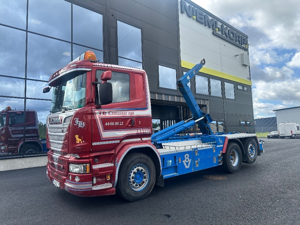Scania R580 6x2*4 - Гаковий мультиліфт вантажівка: фото 1 Scania R580 6x2*4 - Гаковий мультиліфт вантажівка: фото 1