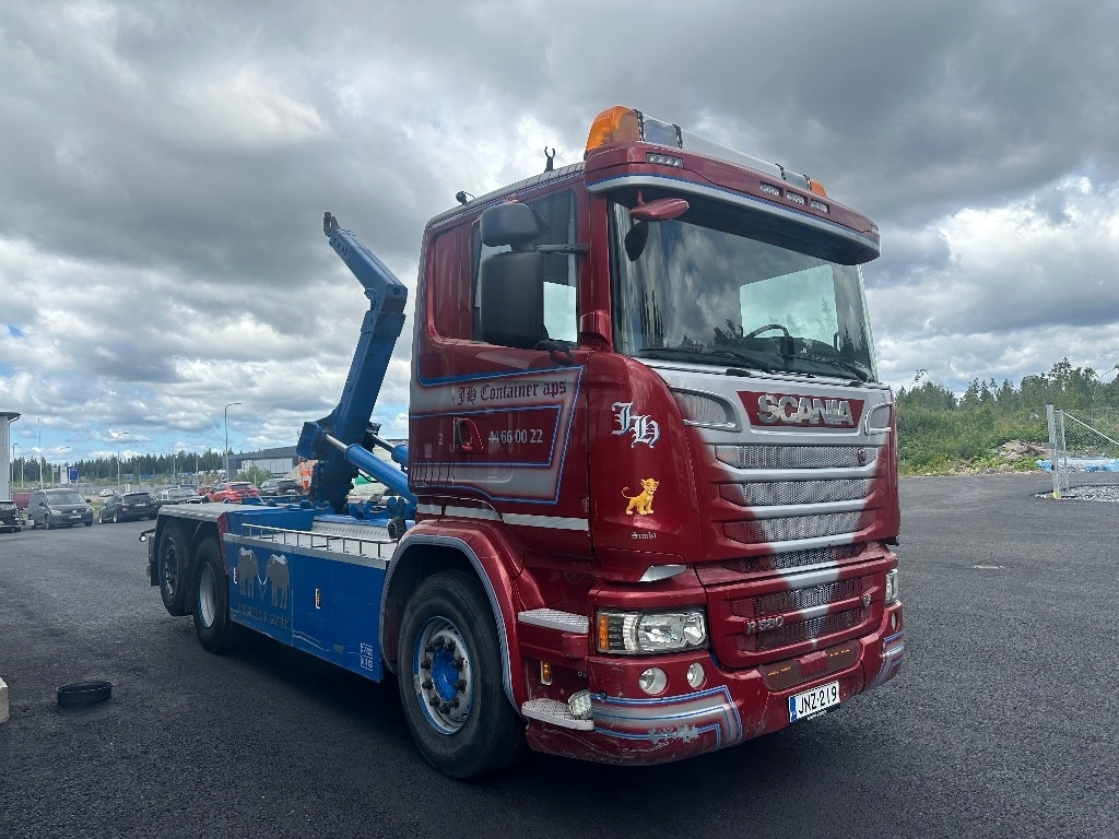 Scania R580 6x2*4 - Гаковий мультиліфт вантажівка: фото 2 Scania R580 6x2*4 - Гаковий мультиліфт вантажівка: фото 2