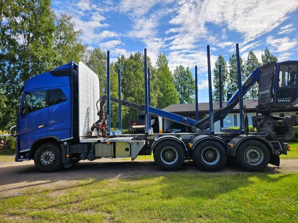 Volvo FH 16 750 8x4 76tn yhdistelmä - Лісовоз: фото 4 Volvo FH 16 750 8x4 76tn yhdistelmä - Лісовоз: фото 4