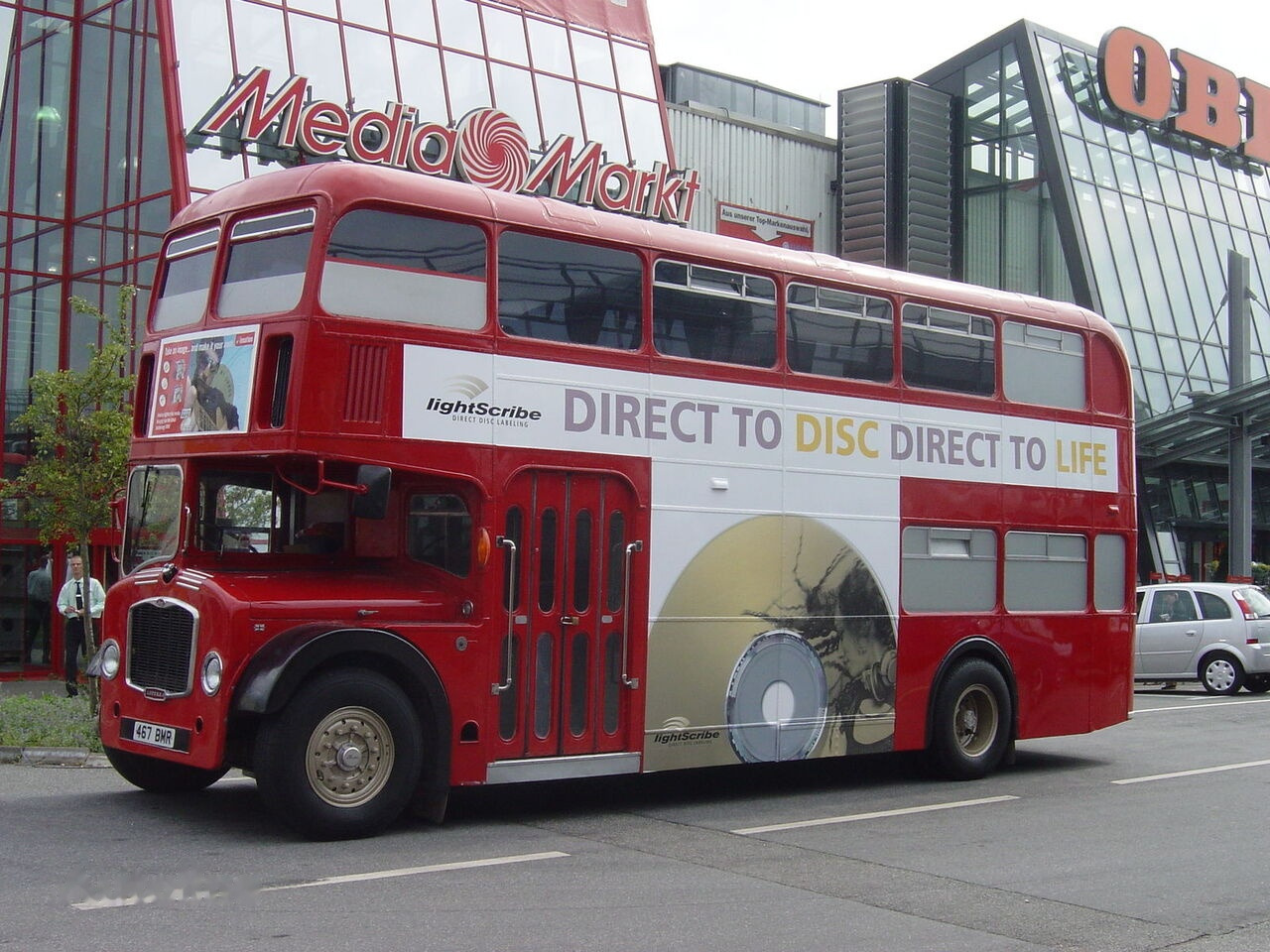 Двоповерховий автобус Bristol LODEKKA (repainted 2023) Low Height British Double Decker Bus Ma: фото 1