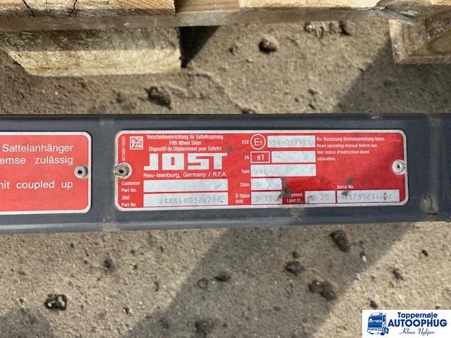 Scania JOST skammel flytbar - Сідло в категорії Вантажівки: фото 5 Scania JOST skammel flytbar - Сідло в категорії Вантажівки: фото 5