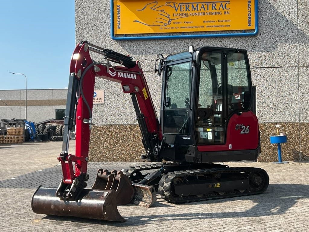 Yanmar SV26, quick bucket release, 294 hours, 2022! - Міні-екскаватор: фото 1 Yanmar SV26, quick bucket release, 294 hours, 2022! - Міні-екскаватор: фото 1