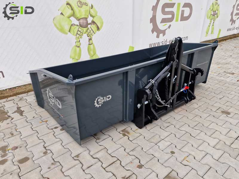 SID Caisse de transport hydraulique lourde / Hydraulic transport box heavy / Kippmulde Heckcontainer 1,8 m - Ківш навантажувача в категорії Сільськогосподарська техніка: фото 4 SID Caisse de transport hydraulique lourde / Hydraulic transport box heavy / Kippmulde Heckcontainer 1,8 m - Ківш навантажувача в категорії Сільськогосподарська техніка: фото 4