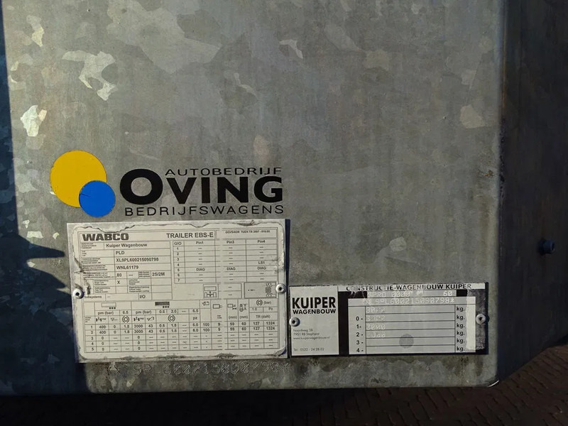 Kuiper 8 Tons Be Oplegger 670x195 laadvloerhoogte 50 cm - Низькорамна платформа напівпричіп: фото 5 Kuiper 8 Tons Be Oplegger 670x195 laadvloerhoogte 50 cm - Низькорамна платформа напівпричіп: фото 5