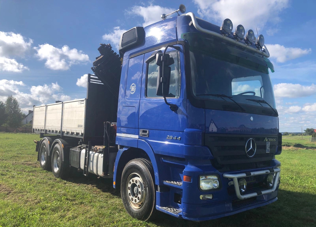 MERCEDES-BENZ ACTROS PALFINGER 29TON/M ENERGETYKA!! 6x6 6x4 - Вантажівка з маніпулятором: фото 1 MERCEDES-BENZ ACTROS PALFINGER 29TON/M ENERGETYKA!! 6x6 6x4 - Вантажівка з маніпулятором: фото 1