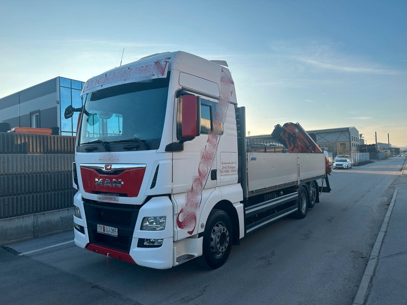 MAN TGX 26.440 - Бортова вантажівка/ Платформа, Вантажівка з маніпулятором: фото 2 MAN TGX 26.440 - Бортова вантажівка/ Платформа, Вантажівка з маніпулятором: фото 2