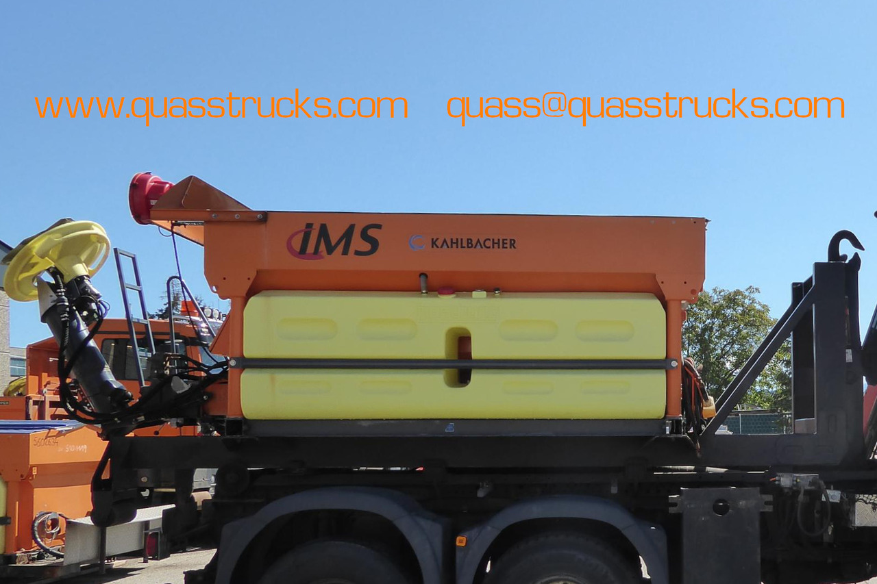 KÜPPER-WEISSER /GMEINER/BUCHER Feuchtsalzstreuer Salzstreuer Streuer auf Abrollgestell - Гаковий мультиліфт вантажівка: фото 3 KÜPPER-WEISSER /GMEINER/BUCHER Feuchtsalzstreuer Salzstreuer Streuer auf Abrollgestell - Гаковий мультиліфт вантажівка: фото 3