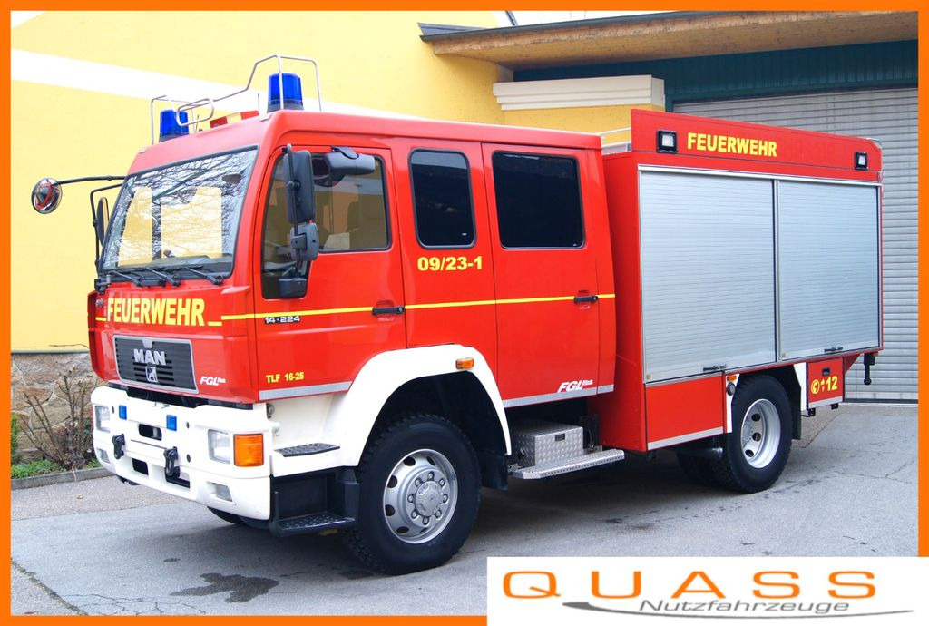 MAN 14.224 L80 4x4 /METZ TLF 16/25 Feuerwehr - Пожежна машина: фото 1 MAN 14.224 L80 4x4 /METZ TLF 16/25 Feuerwehr - Пожежна машина: фото 1