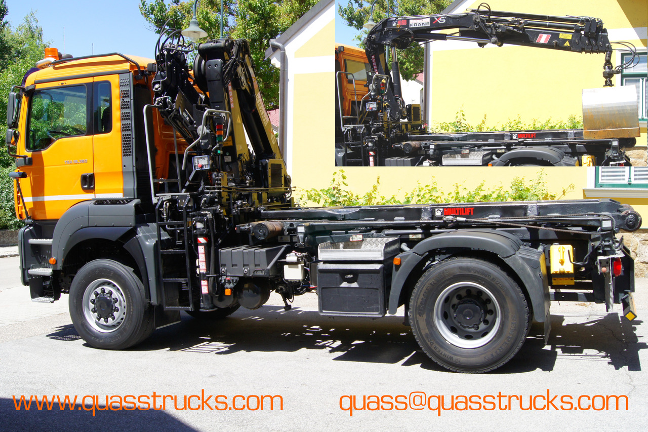 MAN TGA 18.360 BL 4x4/Euro 4/TÜV/HIAB 111/MULTILIFT/Winterdienst - Гаковий мультиліфт вантажівка, Вантажівка з маніпулятором: фото 3 MAN TGA 18.360 BL 4x4/Euro 4/TÜV/HIAB 111/MULTILIFT/Winterdienst - Гаковий мультиліфт вантажівка, Вантажівка з маніпулятором: фото 3